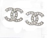 Jolie-Ice(R) KC Luxury Classic Silver Earrings With Crystals High Sparkle (Medium).