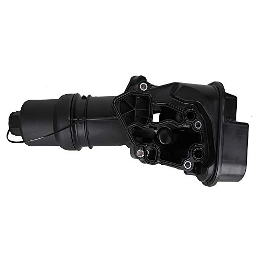 06F-115-397-J Engine Oil Filter Housing w/Gasket Assembly Kit for Audi A3 A4 quattro TT TT quattro TTS 2.0T | Volkswagen EOS GTI Golf Jetta Passat 2.0T-Replace 06F-115-397-F 06F-115-397-H (1PCS) - Thumbnail 3