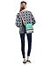Leaper Canvas Laptop Bag Backpack Shoulder Bag Purse Pen case Water Blue