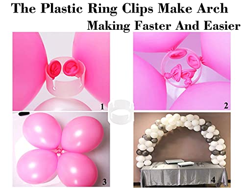 LANGXUN 12ft Black Table Balloon Arch Kit, Balloon Arch Stand Frame For Birthday Party Wedding and Graduation Decorations, Christmas Decort Baby Shower Bachelor Party Supplies