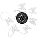 HOPESOOKY Wind Chime Light, Color-Changing Decorative Mobile Outdoor Waterproof Led Solar Powered Wind Chimes Led Light for Home/Party/Yard/Garden Decoration (Butterfly)