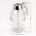 Sencoo No Drip Honey Dispenser | Syrup Dispenser | Includes Counter Top Storage Stand (acrylic)