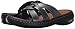 Skechers Women's Passenger-Getaway Dress Sandal,Pewter/Black,7.5 M US