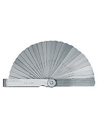 Herramientas generales 230 Medidor de espesor económico, 26 hojas con unidades métricas e inglesas