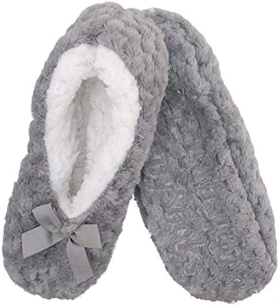 HOT Non Slip Socks Bamboo Fuzzy Slippers BambooMN Adult - Main Image