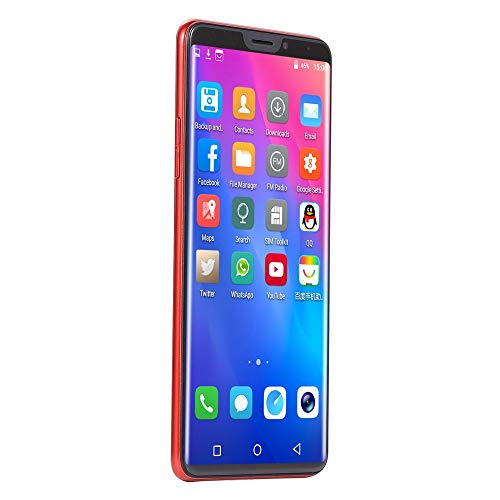 6.1 inch Dual HDCamera Smartphone Android IPS Full Screen GSM/WCDMA 16GB Touch Screen WiFi Bluetooth GPS 3G Call Mobile Phone (Red) - Thumbnail 4