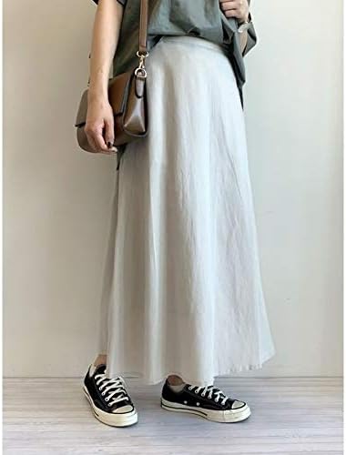Amazon アースミュージック エコロジー Earth Music Ecology 13 17 21号 レンチング Ev リネンセミフレア スカート ベージュ 21 スカート 通販