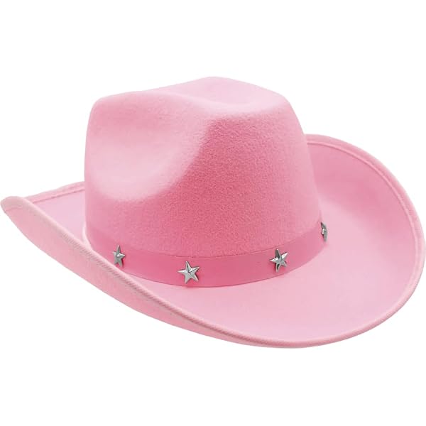9974 White Cowgirl Hat With Bandana,70s 80s Costume, Felt Cowboy Hats s-l400.jpg main image 2
