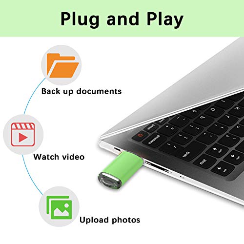 K&ZZ USB-Stick, 8 GB, USB 2.0, leicht zu verstauen, 5 Stück – Bild 8