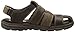 Skechers USA Men's Olvero Fisherman Sandal, Brown, 10 M US