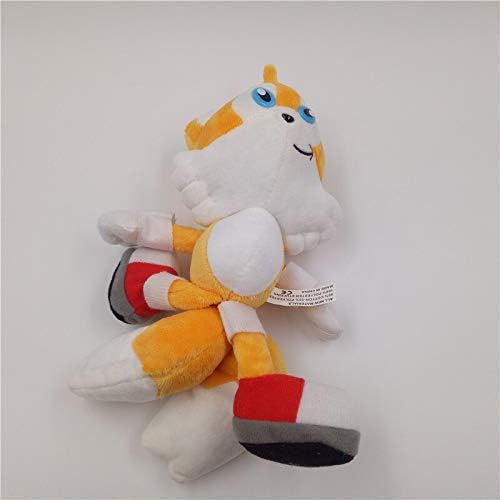 dingtian plush toy 23cm Classic Sonic The Hedgehog Plush Toy Knuckles Tails Soft Stuffed Animal Dolls