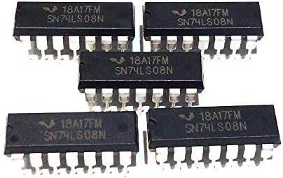 Malcatronics x5 units 74LS08 SN74LS08 digital integrated circuit