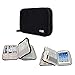 Travel Universal Electronics Accessories Organizer - Double Gadget Carrying Storage Bag, Cable Organizer Bag for Hard Drives, USB Cables, iPad Mini (Grey)