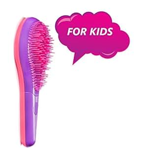 Amazon.com : Michel Mercier Kids Detangling Brush Purple ...