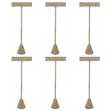 Ikee Design 6 Pcs T- Shape Style Earring Display Stand, Earring Stand Jewelry Display for Showroom, Tradeshow, and Showcase Display, 6 3/4