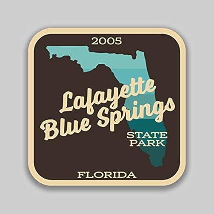 Amazon Com Jb Print Lafayette Blue Springs State Park Sticker