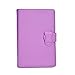Tsmine Nokia Lumia 2520 Tablet Bluetooth Keyboard [Detachable Wireless] w/Pu Leather Case Cover Stand Protective Skin, Purple