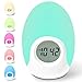 ICODE Sports Alarm Clock for Kids with Soft LED Color Changing Night Light,Nursery Clock, Toys for Kids, Birthday Gifts for Boys &Girls