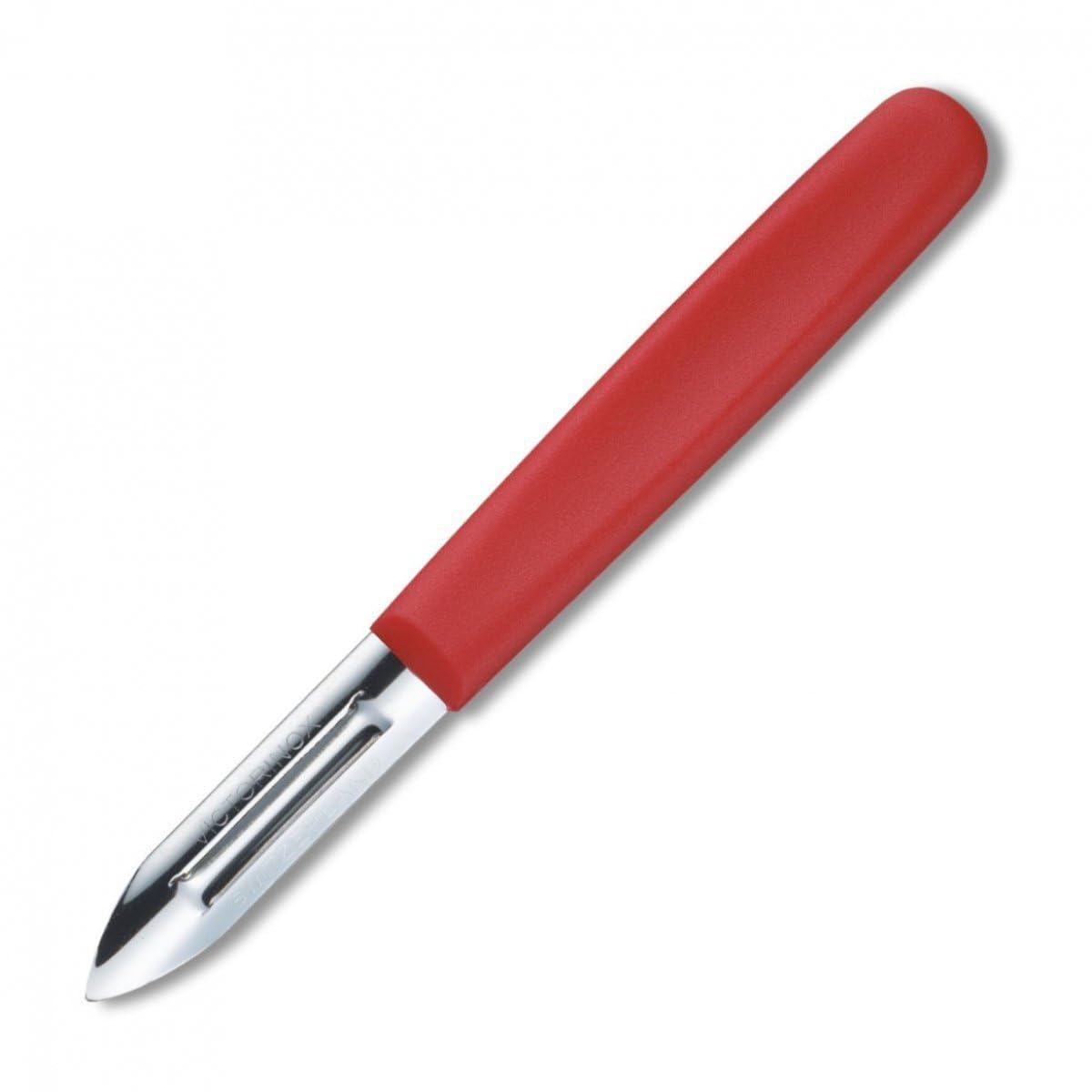 Victorinox 5.0201 Potato Peeler, Double Edge, Nylon, red
