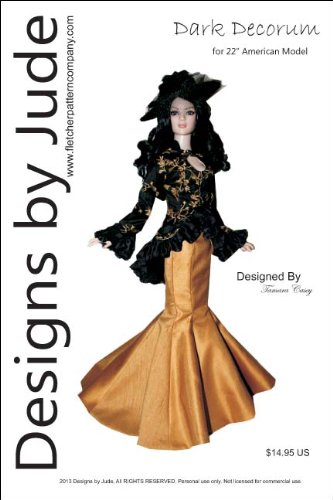 Dark Decorum Pattern for 22" American Model Tonner