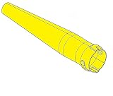 Husqvarna OEM Leaf Blower End Tube Nozzle 577079601 150BT