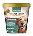 NaturVet VitaPet Senior Daily Vitamins Plus Glucosamine for Dogs, 60 ct Soft Chews, Made in The USA with Globally Source Ingredients