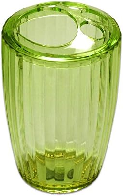 bed bath n more Ribbed Acrylic Bath Accessory Set or Separates tootbrush holder