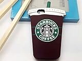 Cool Starbucks 3D Silicone Coffee Cup Phone Case Cover For Apple iPhone 6 plus 5.5 inch ~ USA