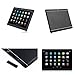 Android Tablet 10 inch Manjee Unlocked 3G Phablet Pad with 2 SIM Card Slots 4+64GB Built-in WiFi GPS FM (Black)thumb 3