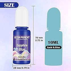 30 Colors Epoxy Resin Pigment-Transparent Liquid