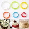 kuou-6-pcs-Cookie-Cutters-Plastic-Double-Sided-PlainCrinkle-Round-Cookie-Cutters-Baking-Tools-Kitchen-Gadgets-Baking-Tools-AccessoriesRandom-Color kuou 6 pcs Cookie Cutters, Plastic Double Sided Plain/Crinkle Round Cookie Cutters Baking Tools Kitchen Gadgets Baking…