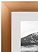 Golden State Art, 11x14 Satin Aluminum Frame with Ivory Mat for 8x10 Photo - Wide Molding- Swivel Tabs, Sawtooth Hangers - Wall Display (Rose Gold, 1-Pack)