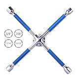 CARTMAN 18" Universal Non-Slip Lug Wrench, Cross Wrench