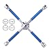 CARTMAN 18" Universal Non-Slip Lug Wrench, Cross Wrench primary