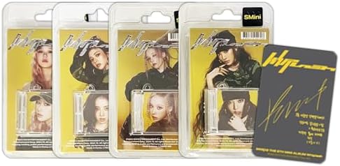 aespa MY WORLD 3rd Mini Album SMini Version Cover+NFC card+Keyring