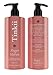 Tinkii Organic Argan & Maurla Oil Hydrating Shampoo and Conditioner Set (2 x 13.5oz) - Sulfate Free Salon Quality - Gentle & Moisturizing For Dry, Damaged & Color Treated Hair