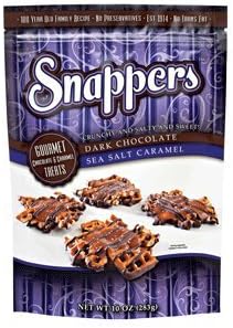 Snappers, Dark Chocolate Sea Salt, 6 oz. (10 Count)