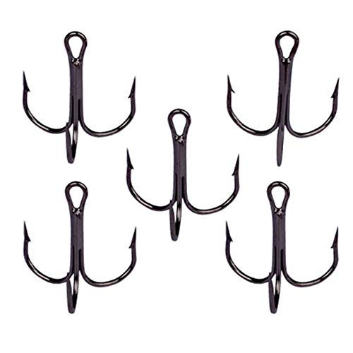 xiangen Sports Freshwater Bass High Carbon Steel Hook Kit Three Hook Hooks Special Hooks Tied Hook Fishing Tackle (1 Set) D