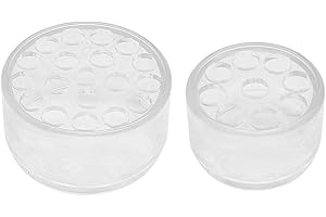 YRAKOZIN Spiral Ikebana Stem Holder [2 Pcs], Flower Arrangement Holder, DIY Bouquet Twister, Floral Grid for Vases (Transparent)