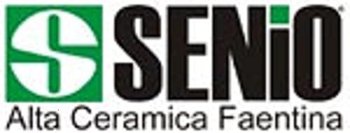 Senio Ceramica Ceramic Wall Tile Clipped Corner Cut Diamond Pattern Clip R172 M50 10x10 cm, Almond, Cream, Beige, 50 ct