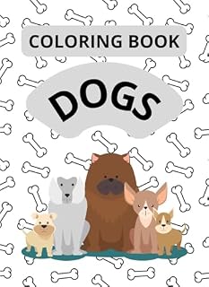 Livro Livro para colorir CACHORRO