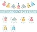 MEANT2TOBE Fairy Theme Birthday Party Decorations - Colorful Happy Birthday Banner for Girls - Blue and Gold Birthday Party Banner - Fairy Party Supplies - Fairies, Flowers, Castle and Prince Cab