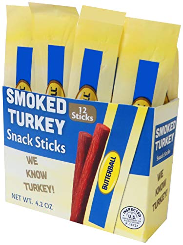 Butterball Smoked Turkey Sticks 4.2 Ounce Box (3 count)