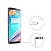 CIMOXI Screen Protector Compatible OnePlus 5T [2 Pack] Full Adhesive Maximum Screen Coverage 2.5D Tempered Glass Screen Guard Film, Case-Friendly Screen Saver OnePlus 5T-Black