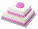 Wilton Silver Foiled 16-Inch Wrapped Bases for Cakes, 2 Count