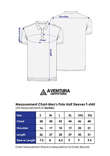 aventura outfitters men's polo t-shirt