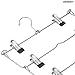 USTECH 6 Tier Skirt Pants Hanger Chrome Metal Organizer (1 Pack)