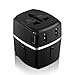 Bonazza Universal International Travel Adapter Kit with 4Amps 4 USB Ports - UK, US, AU, Europe All In One Plug Adapter - Over 150 Countries & USB Power Adapter for iPhone, Android, All USB Devices (FC-4U)