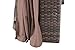 Sunjoy 12' x 10' Sonoma Wicker Gazebo, Large, Brown/Gold Trim