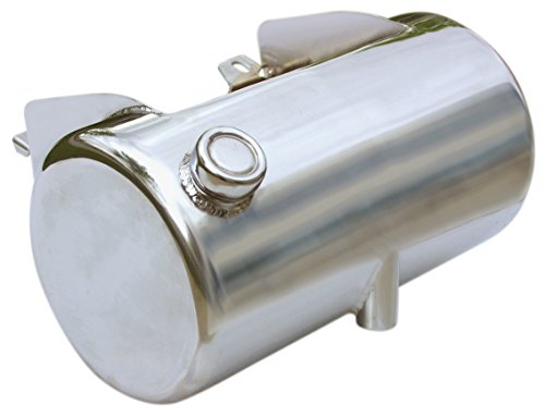Ultima 3.5 Qt. Round Oil Tank for Wide SoftailÂ¨ Frames, Side Fill, Chrome Plated, 26-200